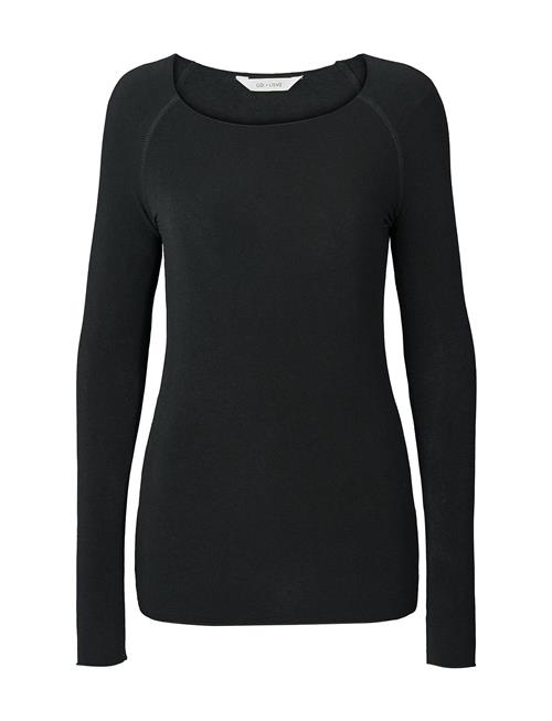 Se Gai+Lisva Amalie L/S Wool Top Gai+Lisva Black ved Booztlet