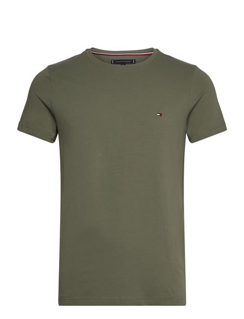 Stretch Slim Fit Tee Tommy Hilfiger Green