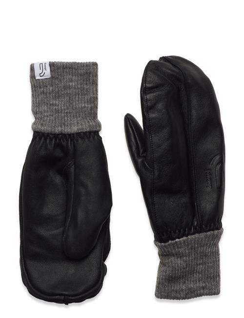 Johaug Leather Mitten Johaug Black