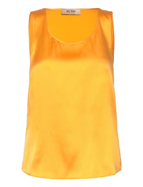 Se MOS MOSH Mmastrid Silk Tank Top MOS MOSH Orange ved Booztlet