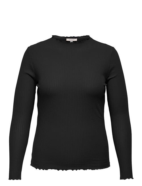 ONLY Carmakoma Carally Ls High Neck Top Jrs ONLY Carmakoma Black