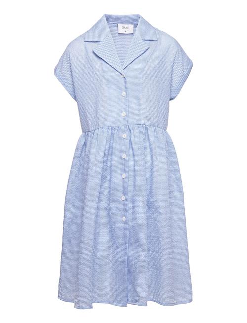 Grunt Jane Check Dress Grunt Blue