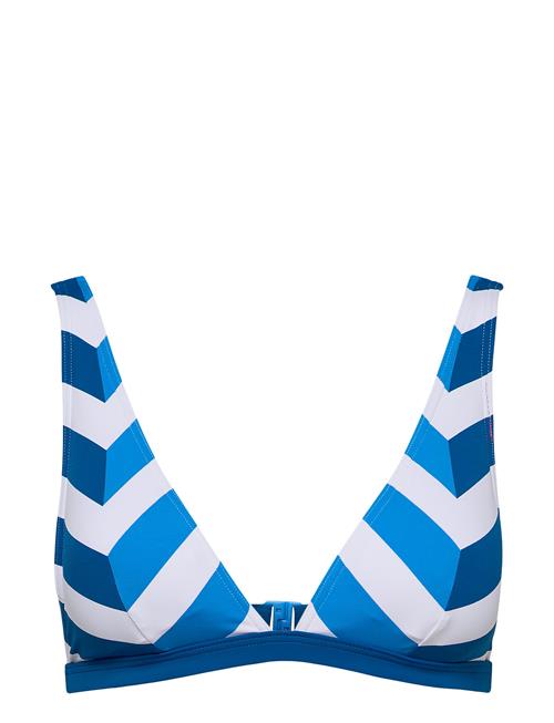 Esprit Bodywear Women Padded Top With Stripes Esprit Bodywear Women Blue