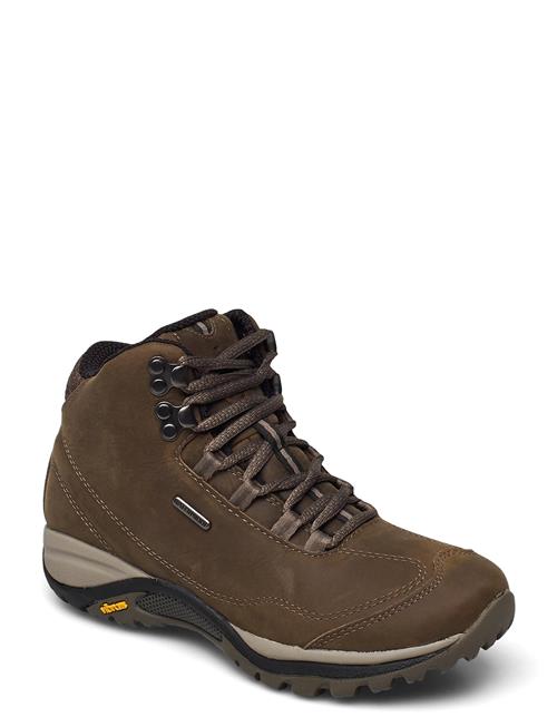 Merrell Women's Siren Traveller 3 Mid Wp - Brindle/Boulder Merrell Brown