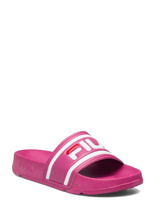 Se FILA Morro Bay Slipper 2.0 Wmn FILA Pink ved Booztlet