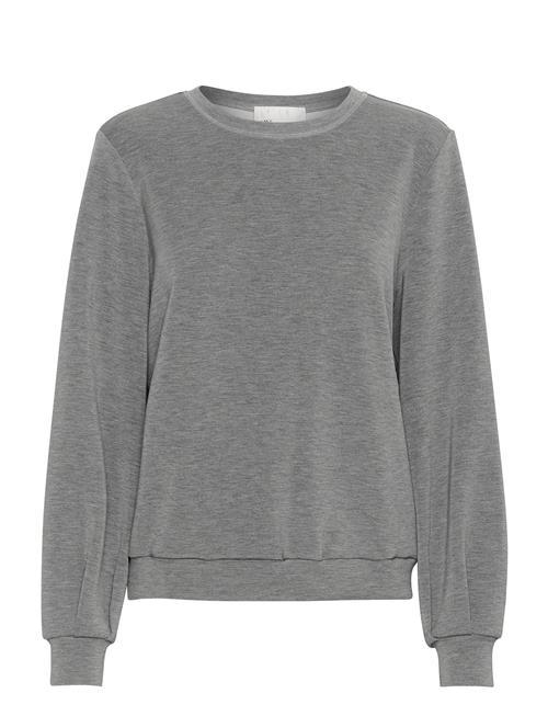 Se My Essential Wardrobe 23 The Sweat Blouse My Essential Wardrobe Grey ved Booztlet