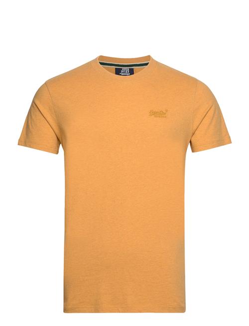 Essential Logo Emb Tee Superdry Yellow