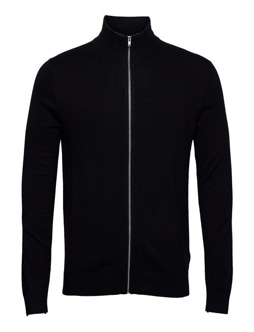 Lindbergh Ecovero L/S Zip Cardigan Lindbergh Black