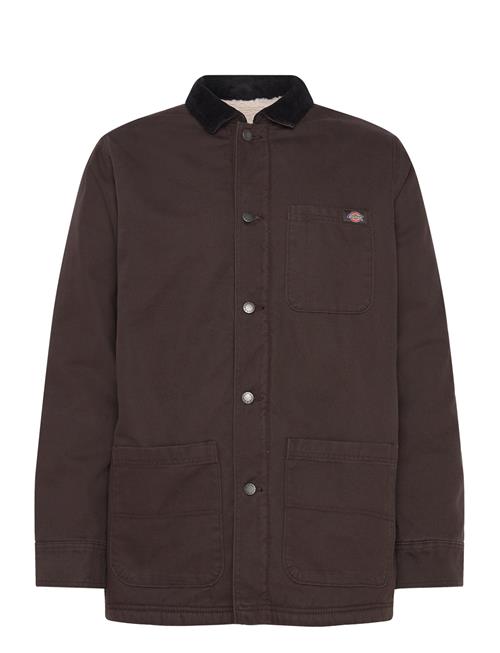 Dickies Duck High Pile Flce Line Chore Jckt Dickies Brown