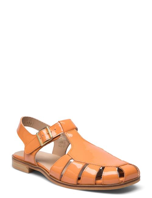 Se ANGULUS Sandals - Flat ANGULUS Orange ved Booztlet