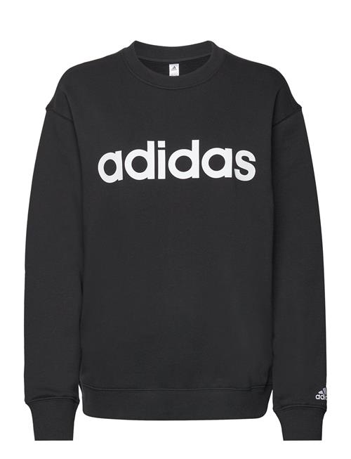 Se adidas Sportswear W Lin Ft Swt Adidas Sportswear Black ved Booztlet