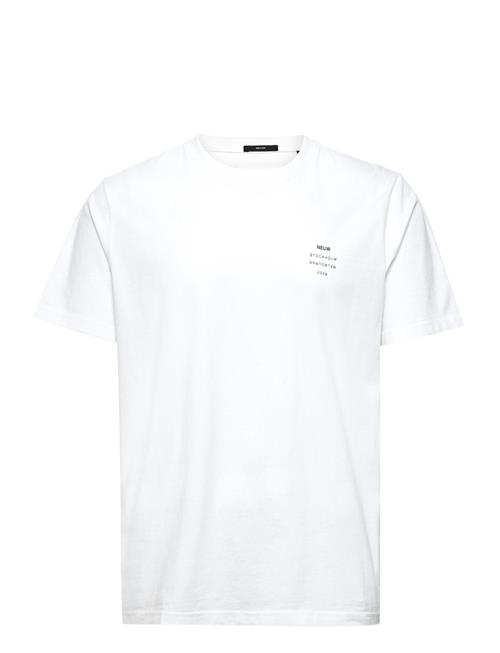 Se NEUW Organic Neuw Band Tee NEUW White ved Booztlet