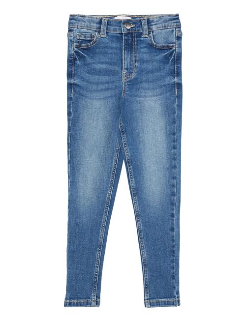 Se Vero Moda Girl Vmava Slim Denim Jeans Vi3285 Girl Noos Vero Moda Girl Blue ved Booztlet