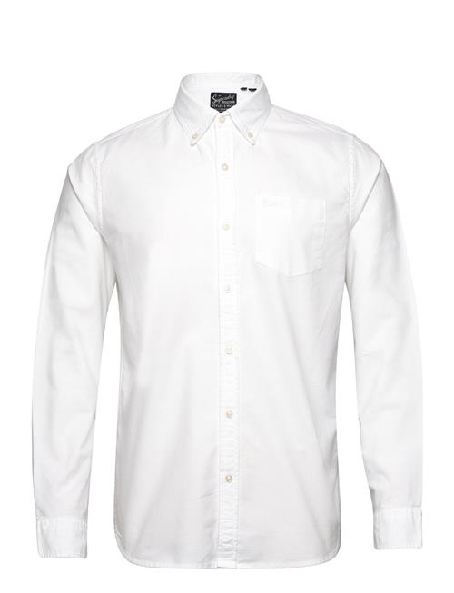 Superdry Vintage Washed Oxford Shirt Superdry White