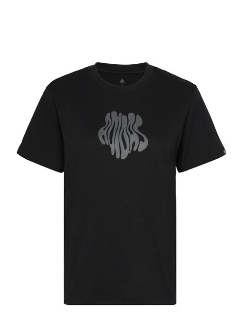 adidas Sportswear W Aop Tee Adidas Sportswear Black