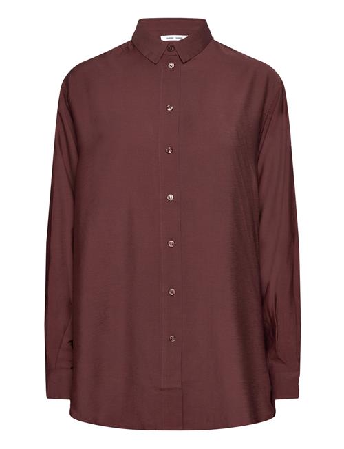 Samsøe Samsøe Alfrida Shirt 14639 Samsøe Samsøe Brown