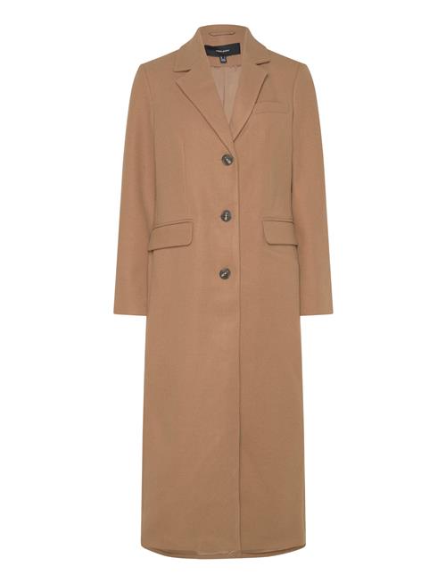 Vero Moda Vmvincemilan Long Coat Ga Boo Vero Moda Beige