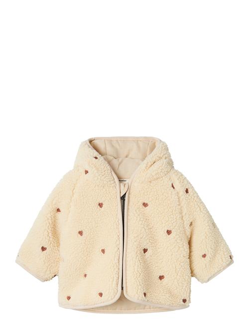 Lil'Atelier Nbfnalo Loose Sherpa Jacket Lil Lil'Atelier Beige