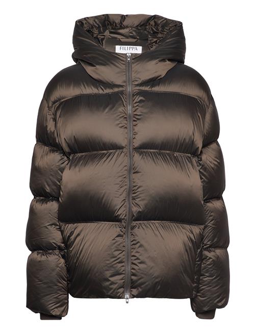 Filippa K Hooded Puffer Jacket Filippa K Brown