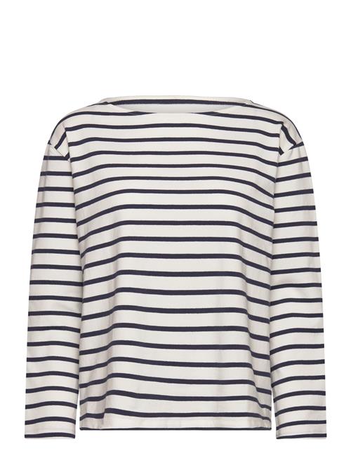 Blessed Sweatshirt Stripe Moshi Moshi Mind White