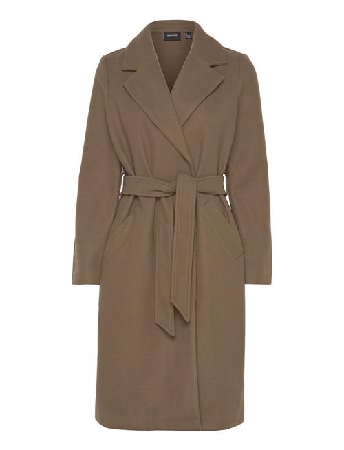 Vero Moda Vmfortuneaya Long Coat Ga Noos Vero Moda Brown