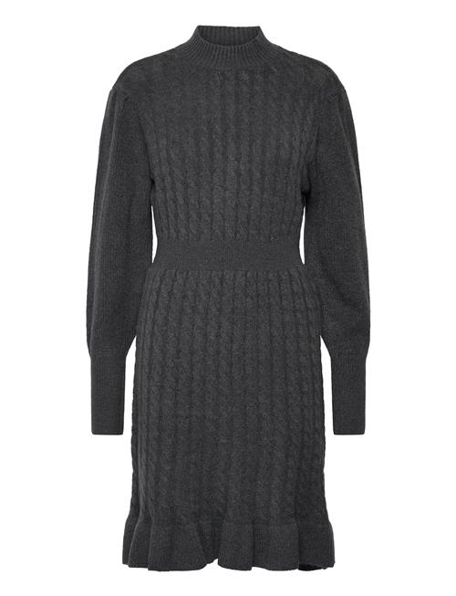 Vmvera Ls Short Knit Dress Vma Vero Moda Grey