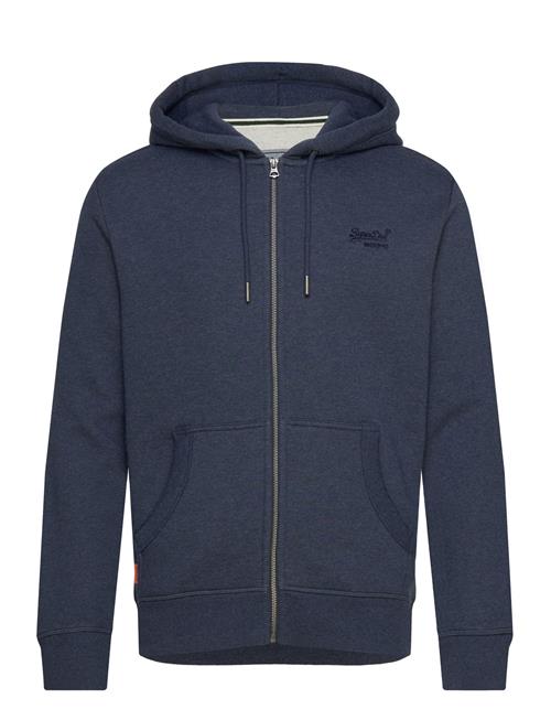 Superdry Essential Logo Zip Hoodie Superdry Blue