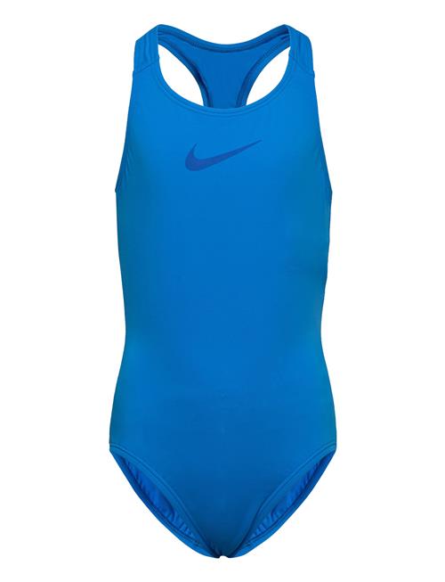 Se NIKE SWIM Nike Racerback Piece NIKE SWIM Blue ved Booztlet