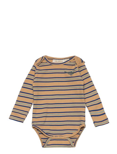 Soft Gallery Sgbbob Yd Stripe Curry L_S Body Hl Soft Gallery Patterned