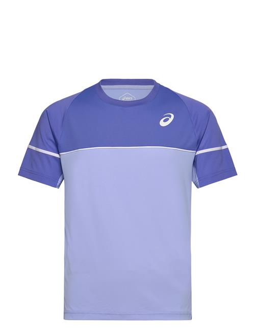 Asics Men Game Ss Top Asics Blue