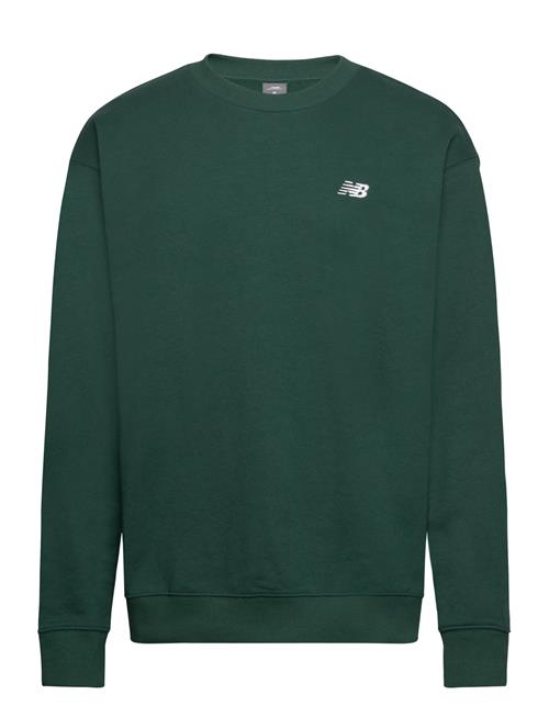 Se New Balance Sport Essentials French Terry Crew New Balance Green ved Booztlet