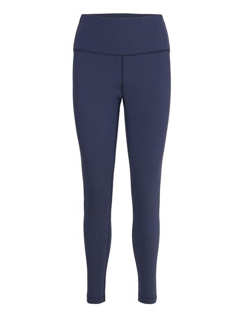 Se New Balance Cotton High Rise Legging New Balance Navy ved Booztlet