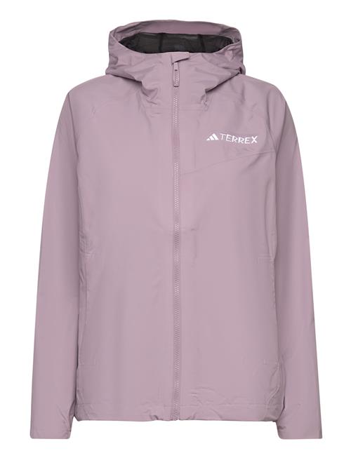 Se adidas Terrex Terrex Multi 2L Rain.rdy Jacket Adidas Terrex Purple ved Booztlet