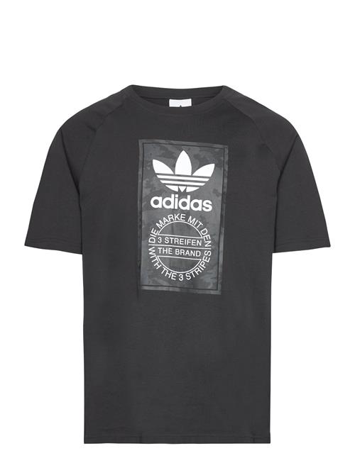 adidas Originals Camo Tongue Tee Adidas Originals Black