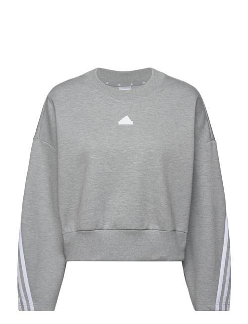 Se adidas Sportswear W Fi 3S Swt Adidas Sportswear Grey ved Booztlet