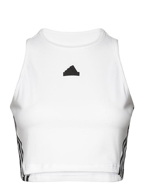 Se adidas Sportswear W Fi 3S Tank Adidas Sportswear White ved Booztlet