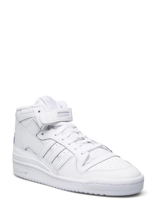 Se adidas Originals Forum Mid Adidas Originals White ved Booztlet