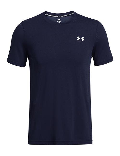 Se Under Armour Ua Vanish Seamless Ss Under Armour Navy ved Booztlet