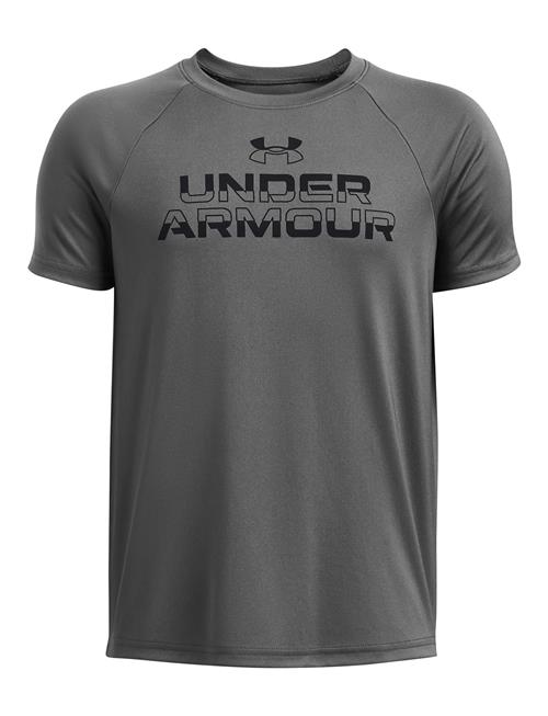 Under Armour Ua Tech Split Wordmark Ss Under Armour Grey