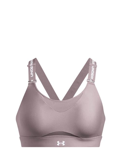 Se Under Armour Ua Infinity High 2.0 Bra Under Armour Grey ved Booztlet