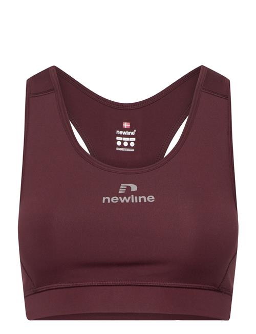 Se Newline Nwllean Sports Bra Newline Burgundy ved Booztlet