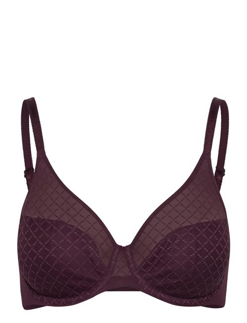 Se Norah Chic Covering Molded Bra CHANTELLE Purple ved Booztlet