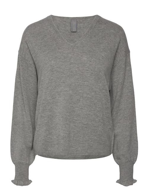 Culture Cuallida V-Neck Pullover Culture Grey