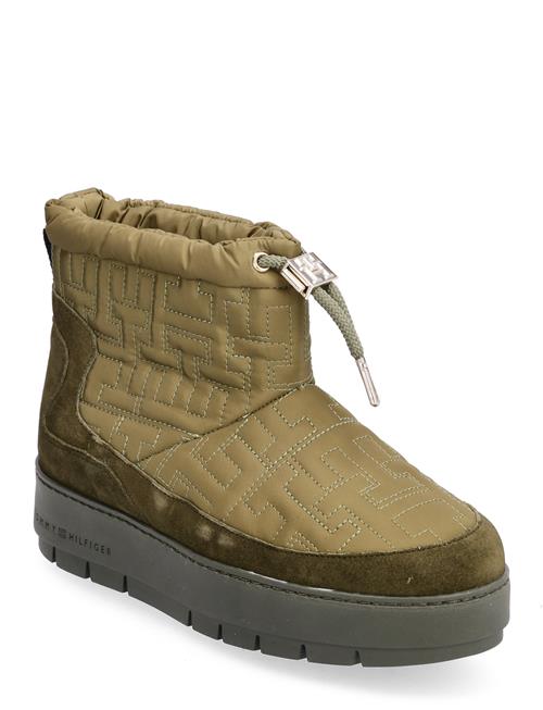 Tommy Monogram Snowboot Tommy Hilfiger Green