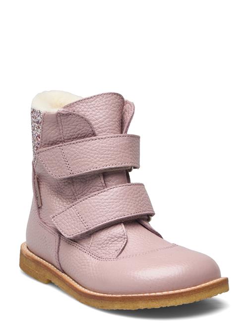 Se ANGULUS Boots - Flat - With Velcro ANGULUS Pink ved Booztlet