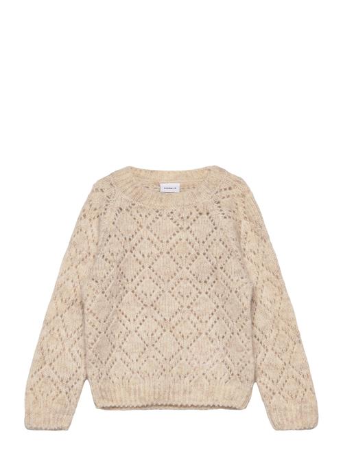 Se name it Nmftassie Ls Knit Name It Beige ved Booztlet