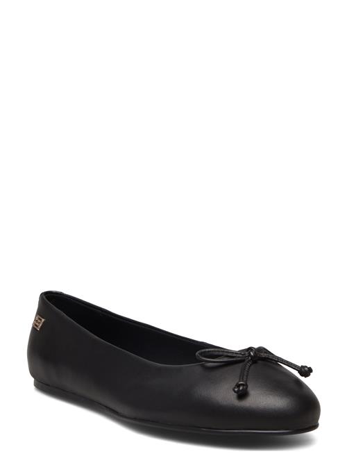 Tommy Hilfiger Essential Leather Ballerina Tommy Hilfiger Black