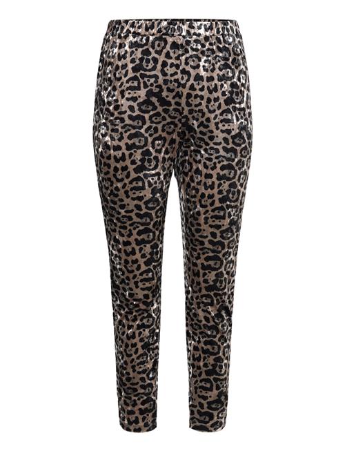 Se Zizzi Vleo, Leggings Zizzi Brown ved Booztlet