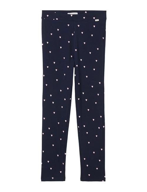 Se Tom Tailor Allover Printed Leggings Tom Tailor Navy ved Booztlet