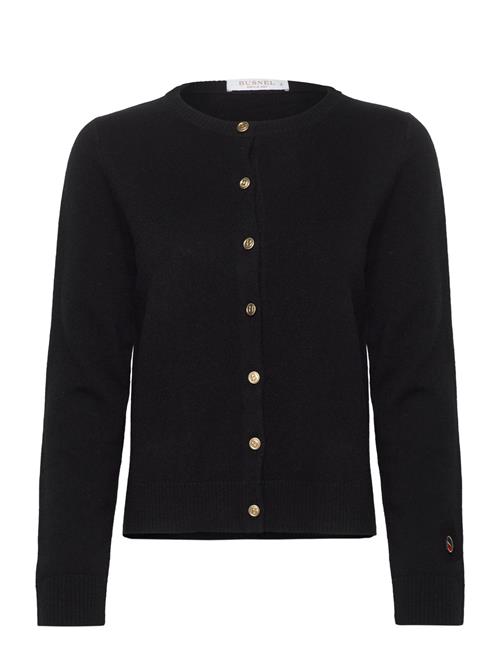 BUSNEL O-Neck Cardigan BUSNEL Black